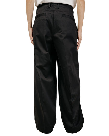 lost & found Universal Products Universal Products 2Tuck Wide Chino Trouser Black