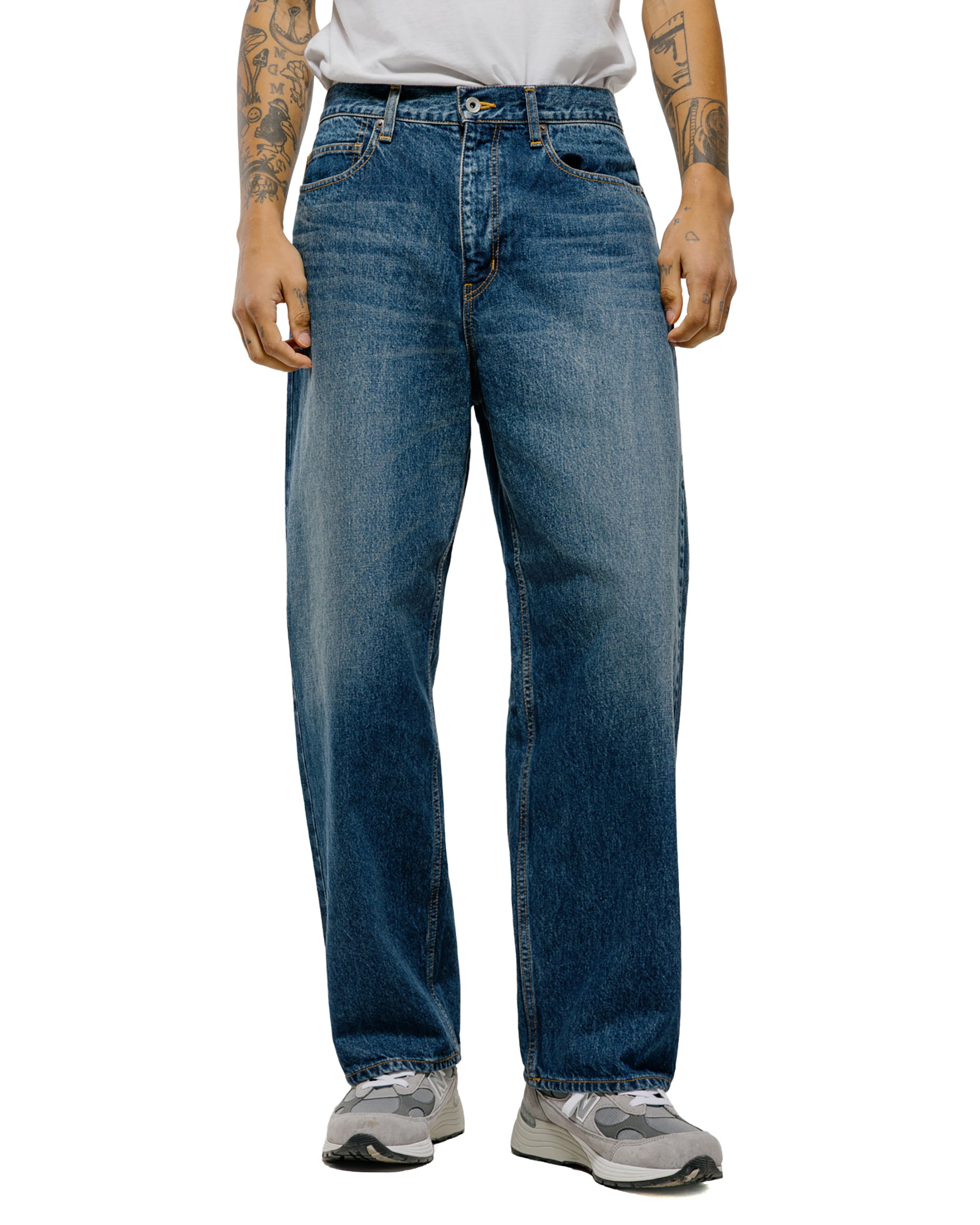lost & found Universal Products Universal Products 5Pocket Buggie Denim Pants Vintage Wash