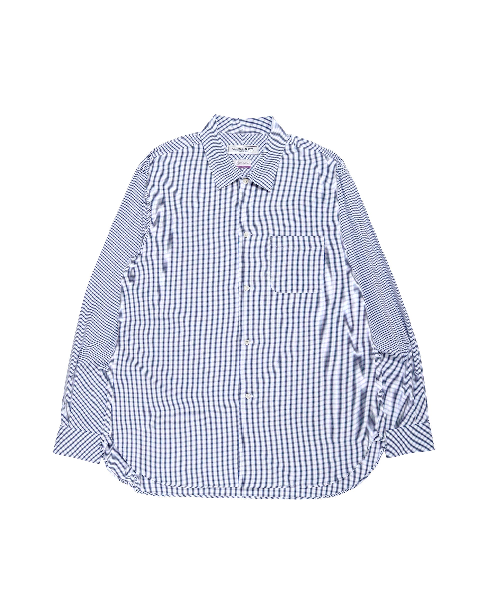 Universal Products L/S Dress Shirts Navy
