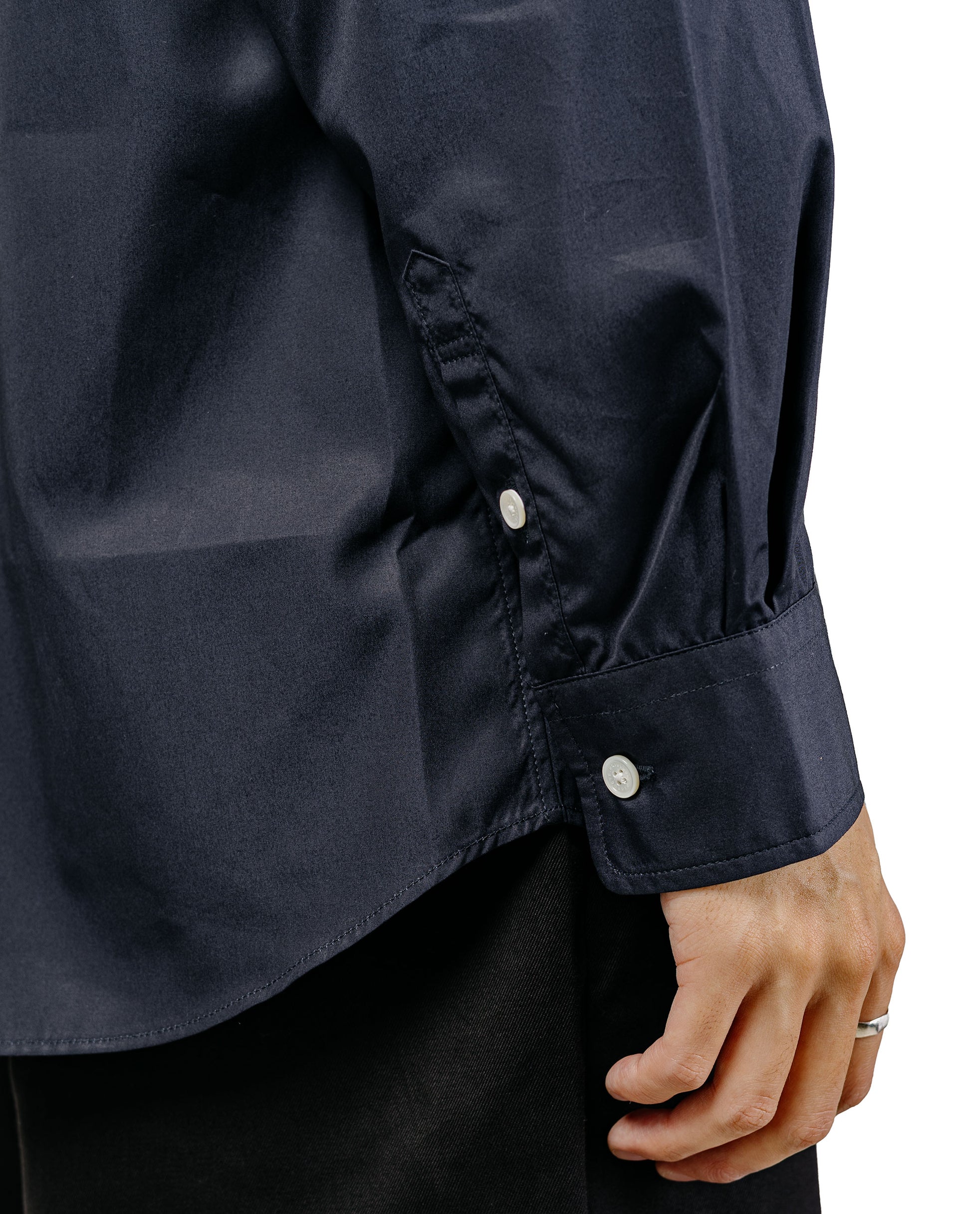 lost & found Universal Products Universal Products L/S Regular Shirts Dark Navy