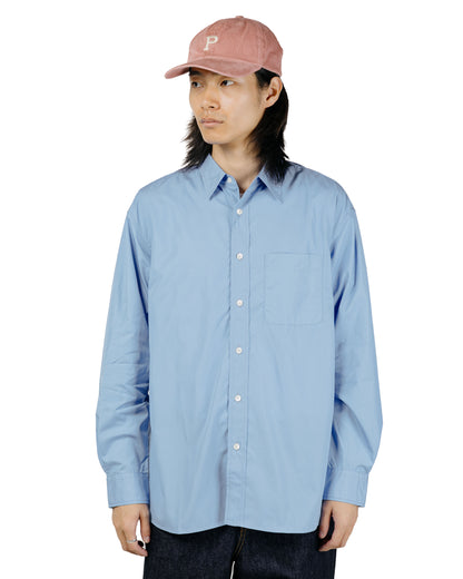 lost & found Universal Products Universal Products L/S Regular Shirts Sax