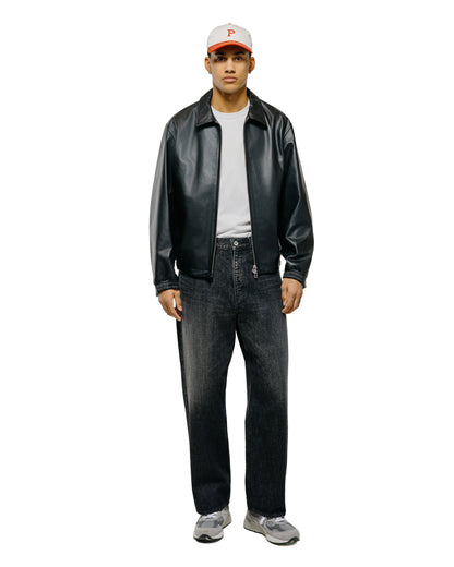 lost & found Universal Products Universal Products Leather Blouson Black