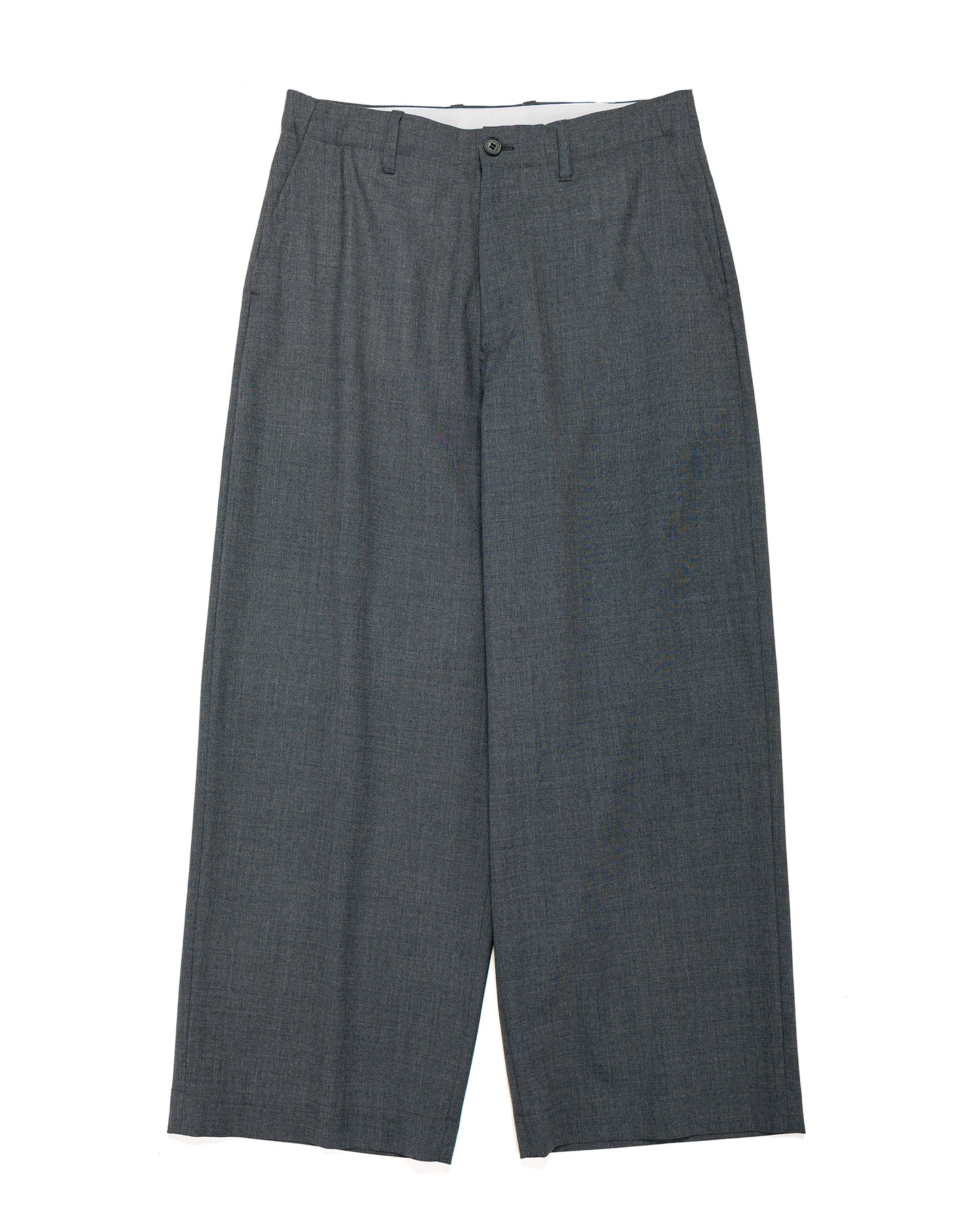 lost & found Universal Products Universal Products Summer Wool Wide Trousers Gray