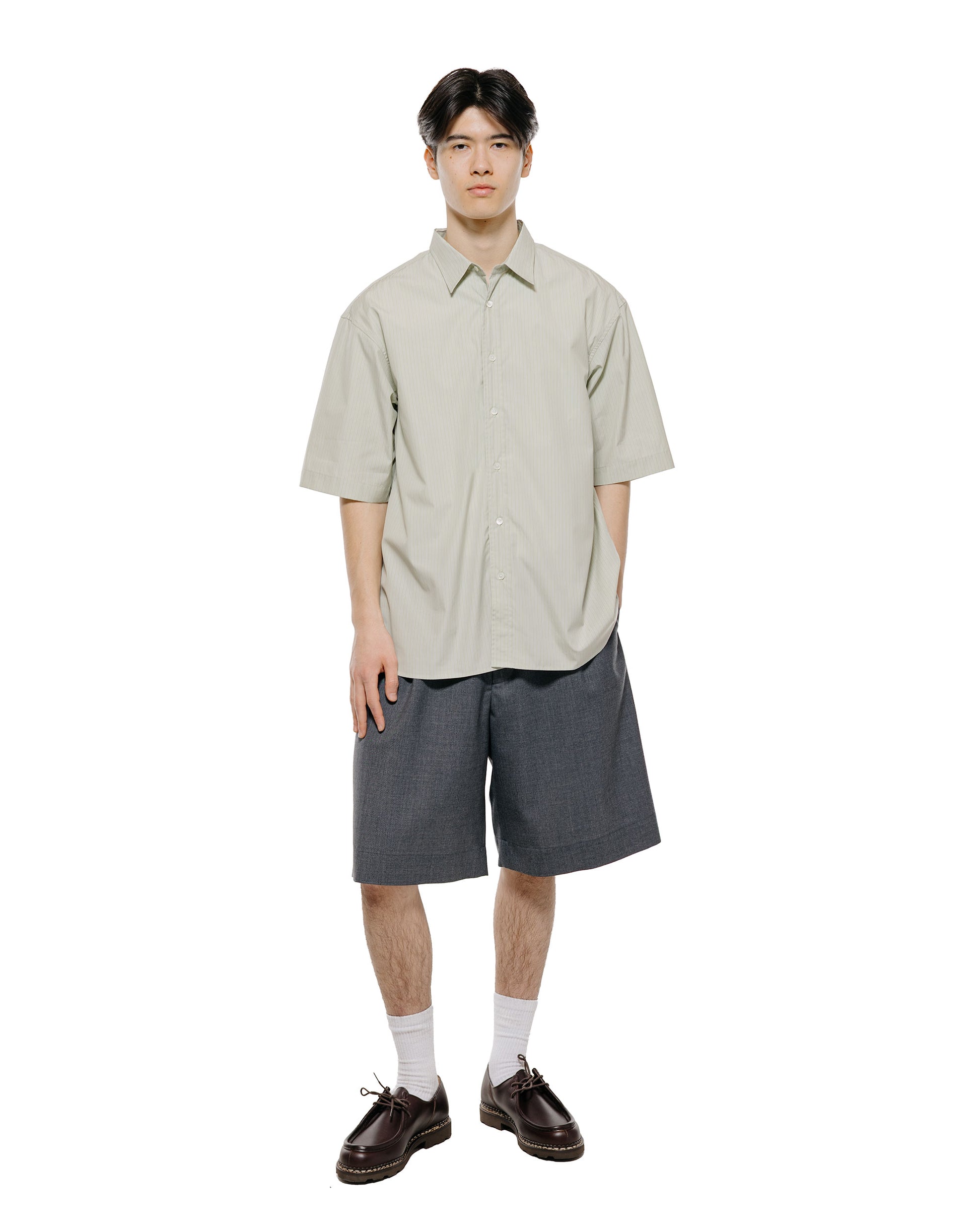 lost & found Universal Products Universal Products S/S Regular Shirts Green