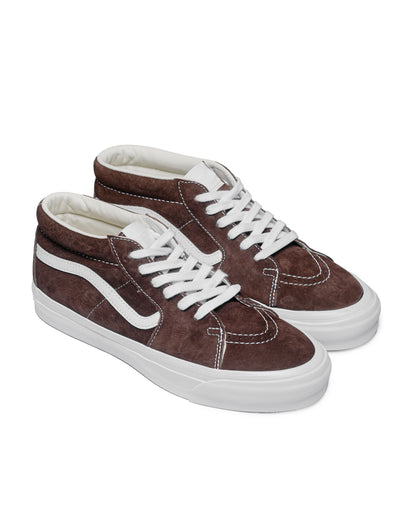 lost & found Vans Vans LX Sk8-Mid Reissue 83 Pig Suede Potting Soil