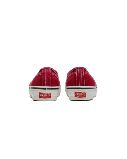 lost & found Vans Vans Premium Authentic 44 LX Duck Canvas Bordeaux Red