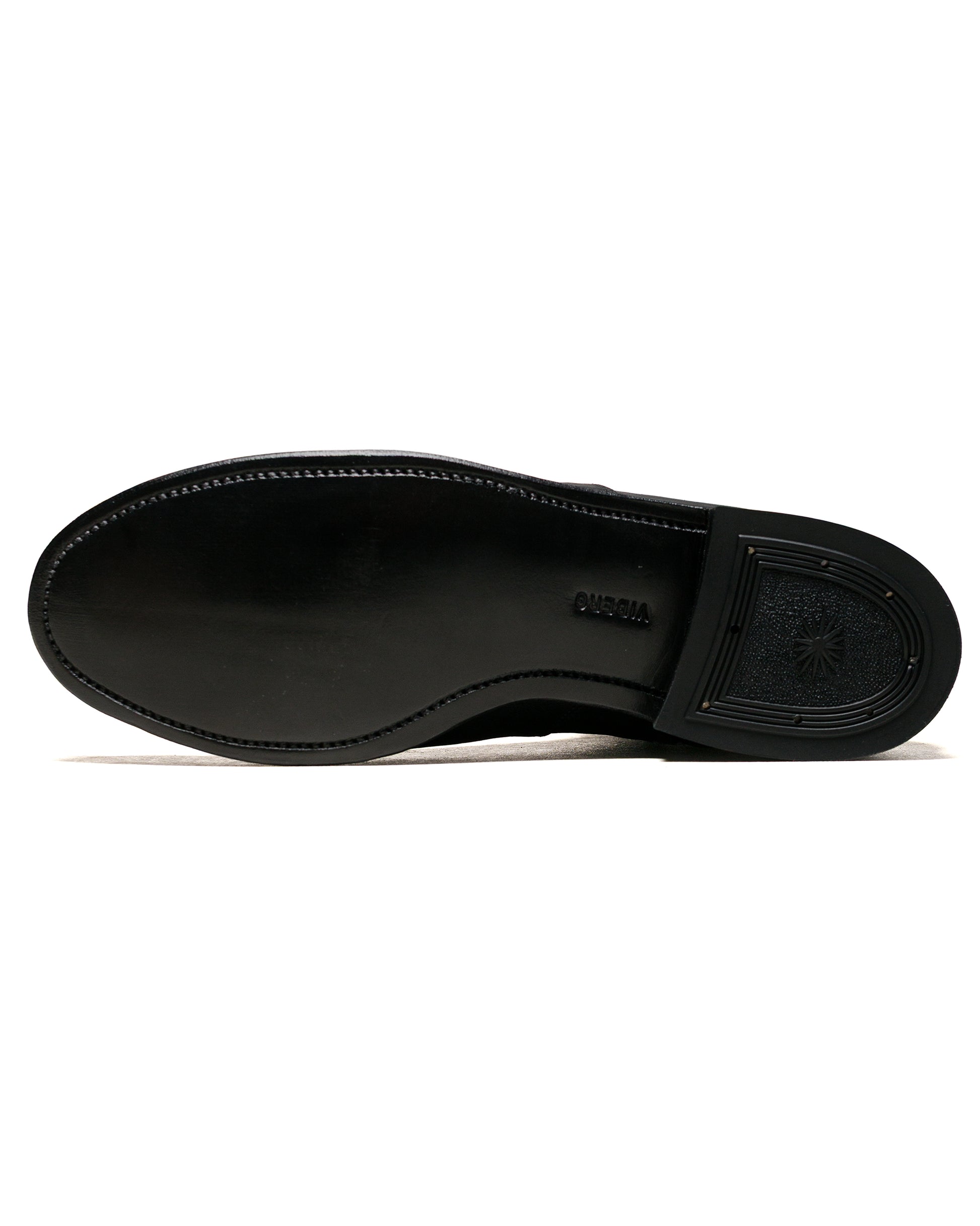 lost & found Viberg Viberg 2030CH Side Zip Boot Nero Washed Kangaroo