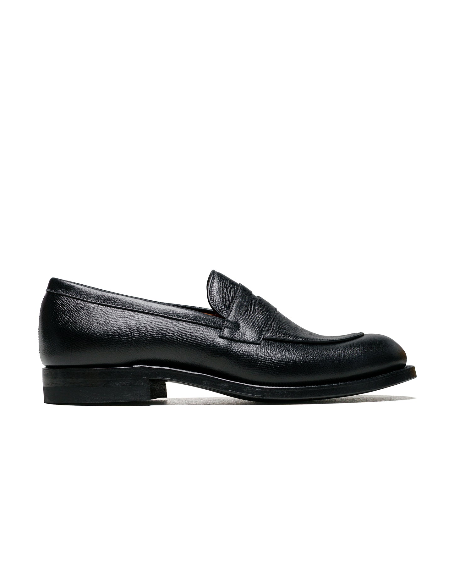 lost & found Viberg Viberg Bristol Loafer Black Alpine Calf