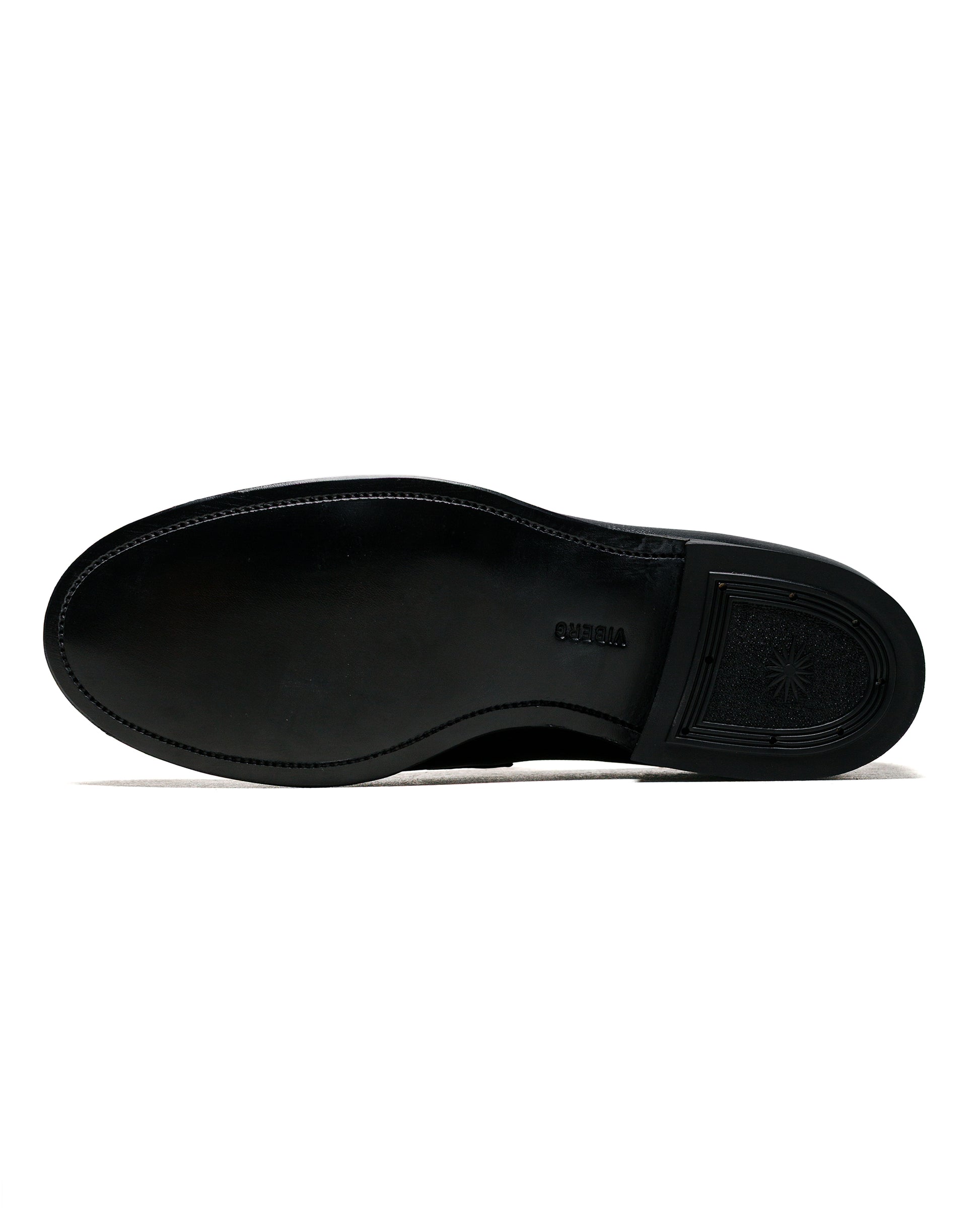 lost & found Viberg Viberg Bristol Loafer Black Alpine Calf
