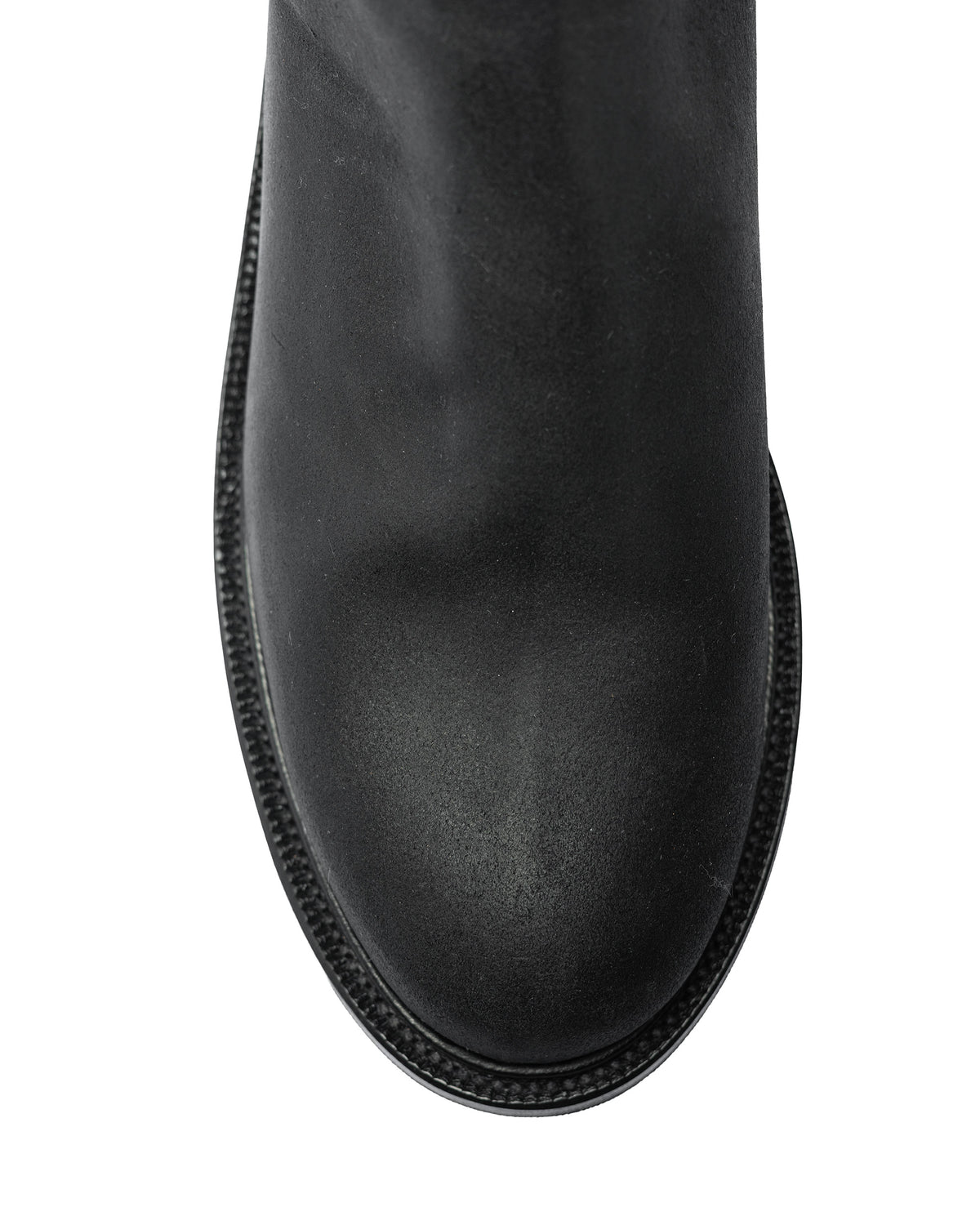 Viberg Chelsea Boot Black Waxy Commander