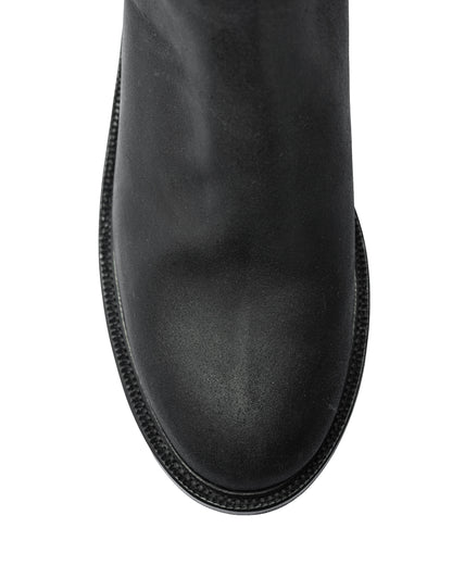 Viberg Chelsea Boot Black Waxy Commander