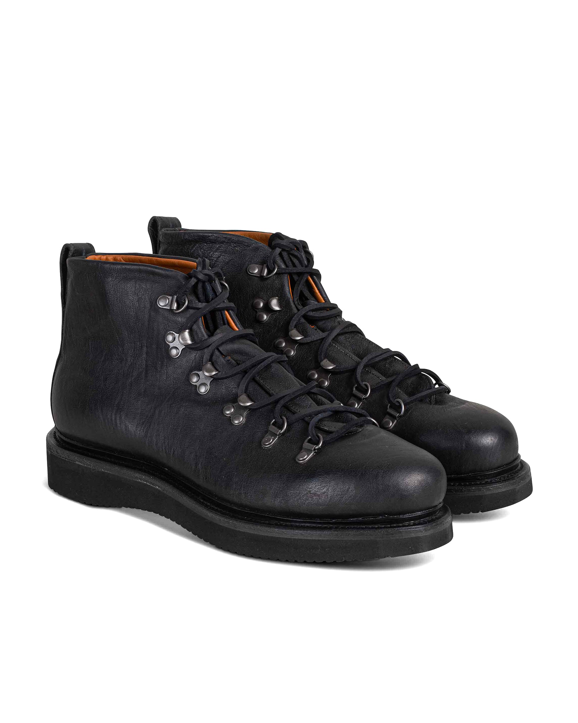lost & found Viberg Viberg Hiker Nero Washed Kangaroo