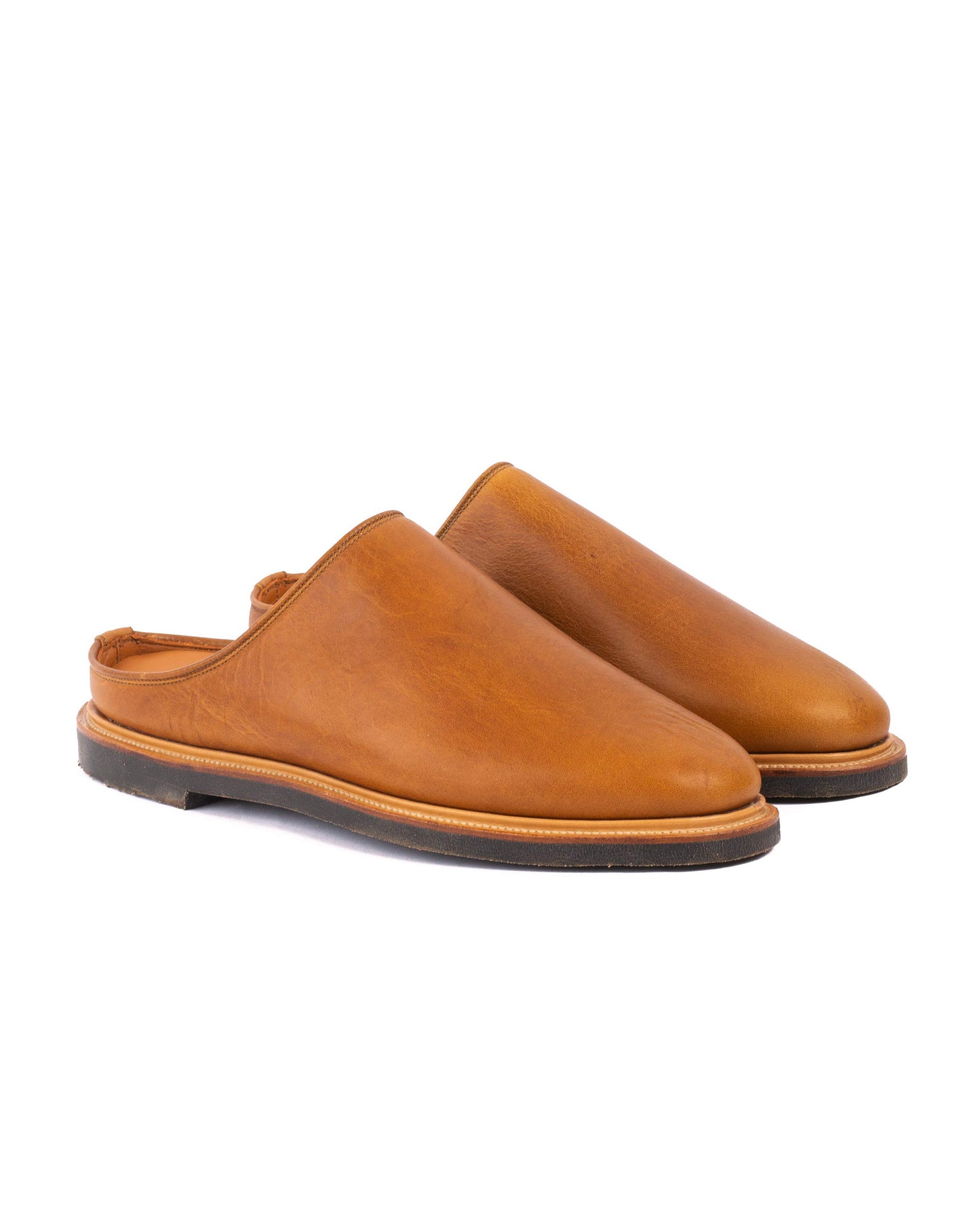 lost & found Viberg Viberg Mule Noix Eco Grain