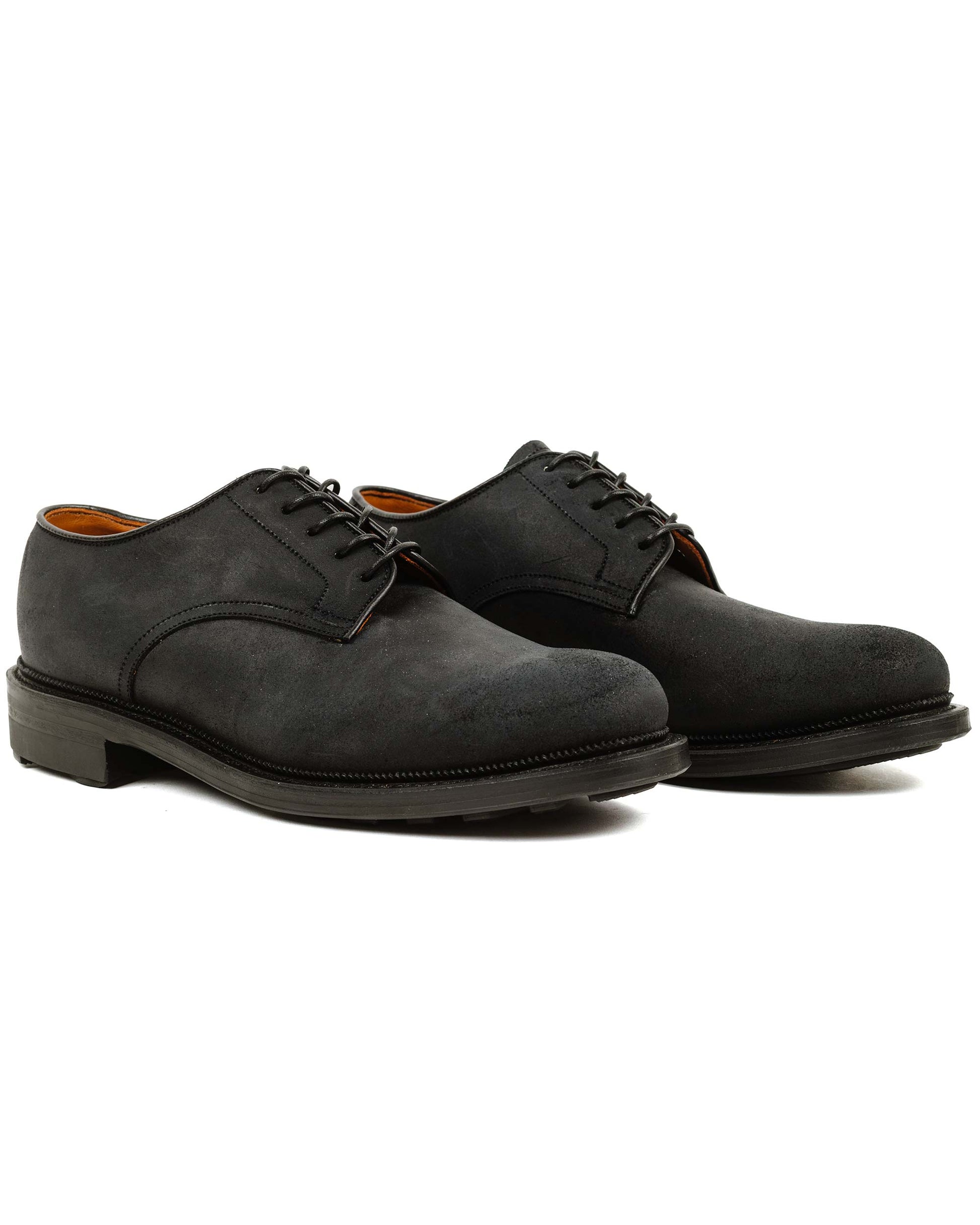 lost & found Viberg Viberg Rockland Blucher Black Waxy Commander