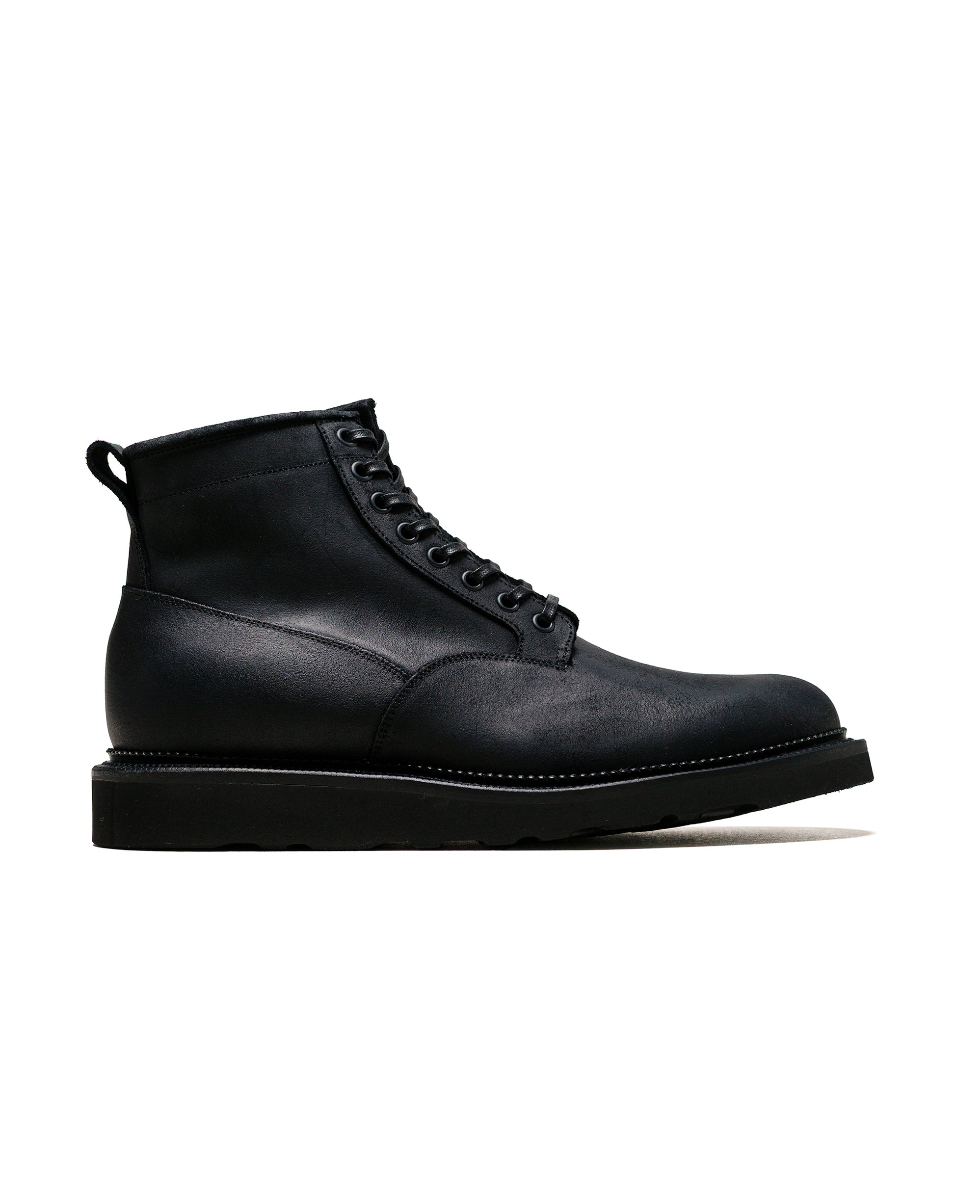 lost & found Viberg Viberg Scout Boot Black Waxy Commander