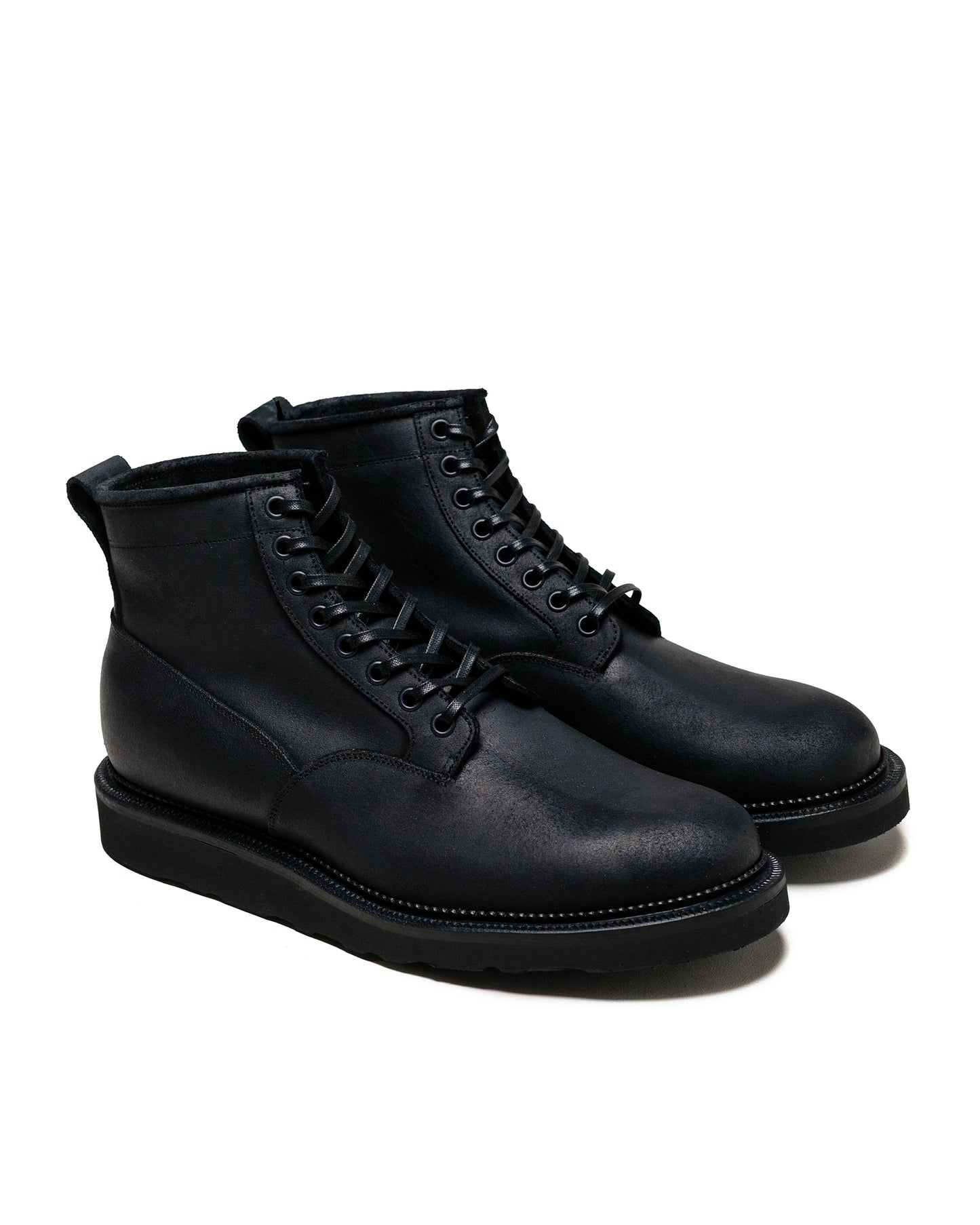 lost & found Viberg Viberg Scout Boot Black Waxy Commander