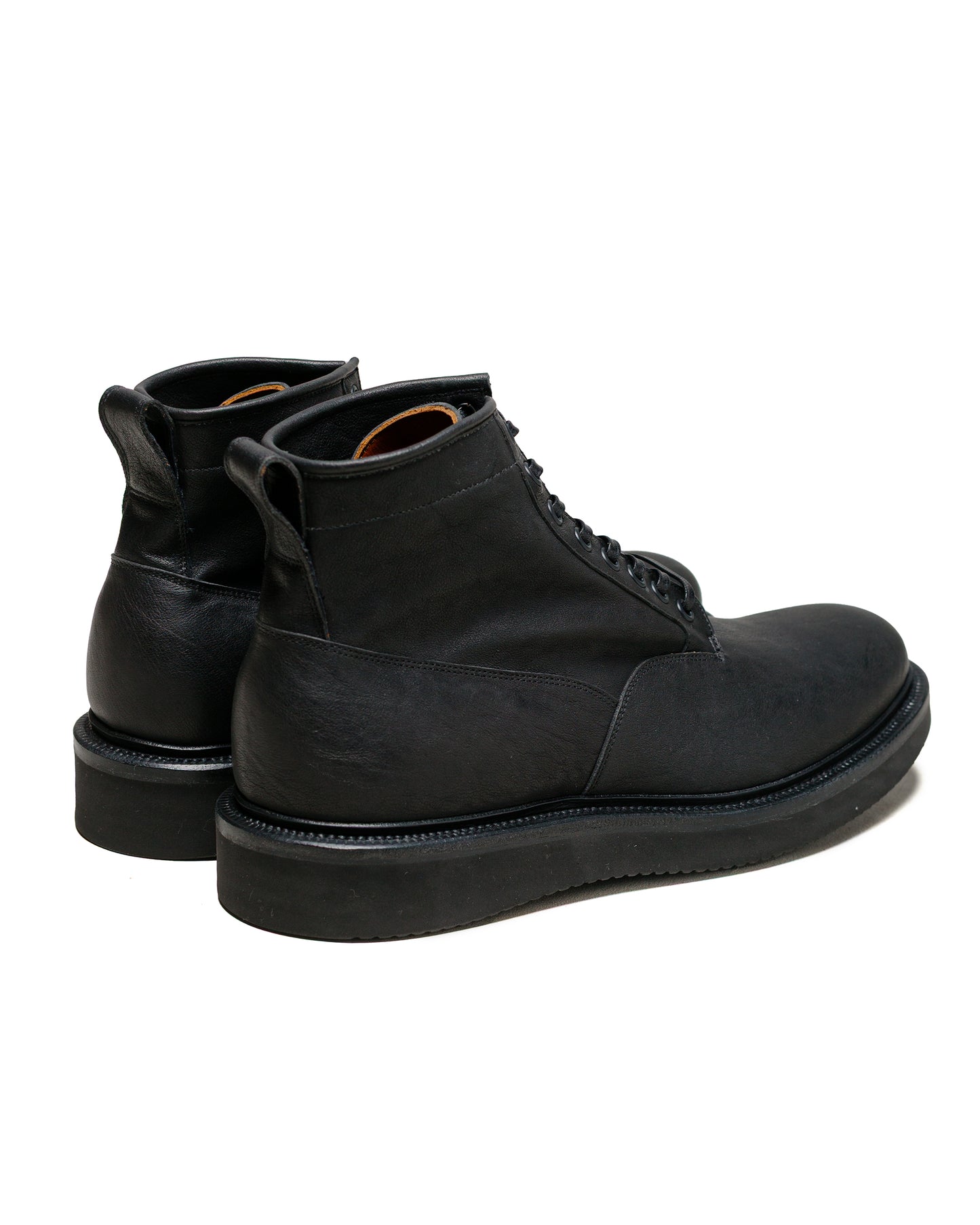lost & found Viberg Viberg Scout Boot Nero Washed Kangaroo