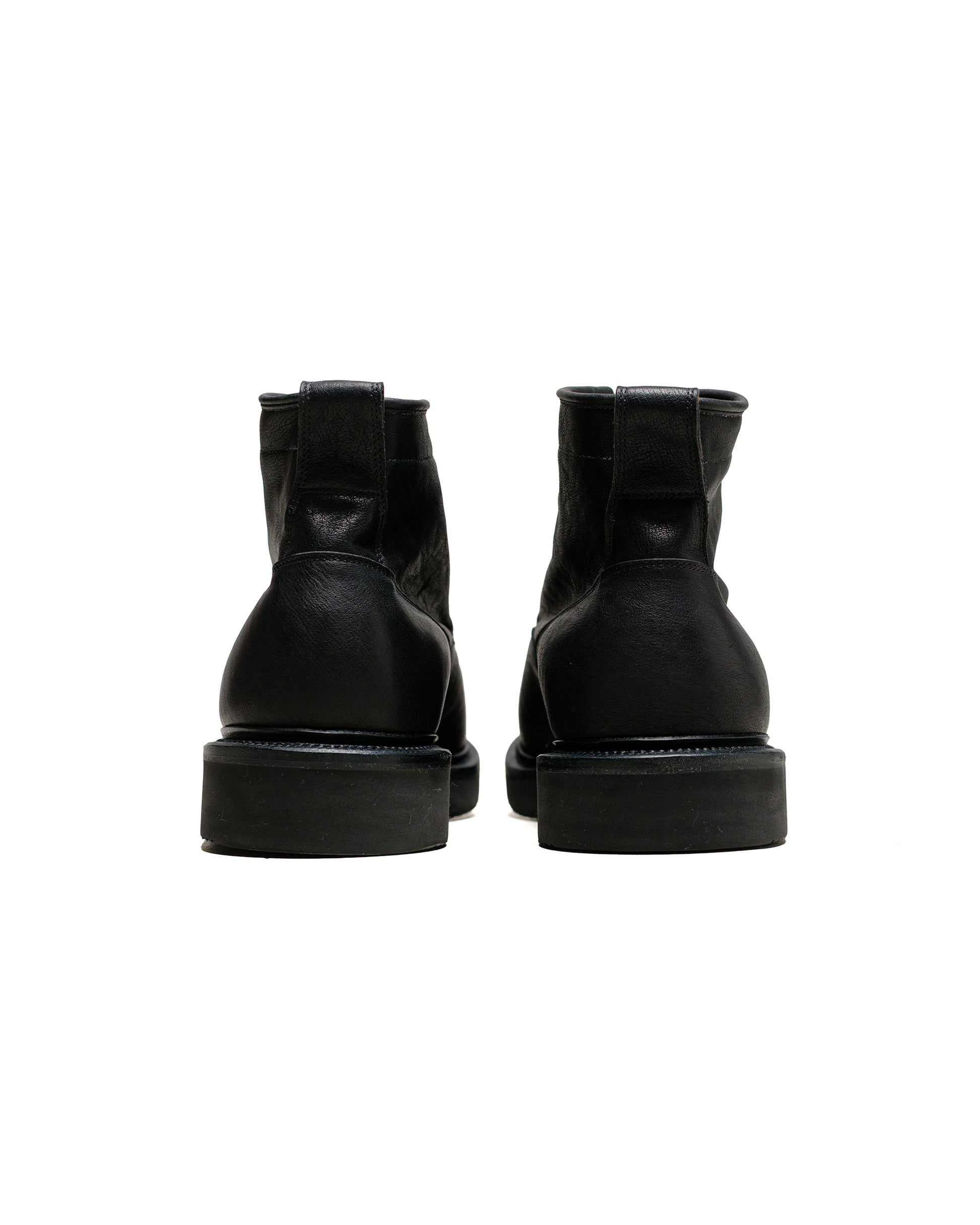 lost & found Viberg Viberg Scout Boot Nero Washed Kangaroo