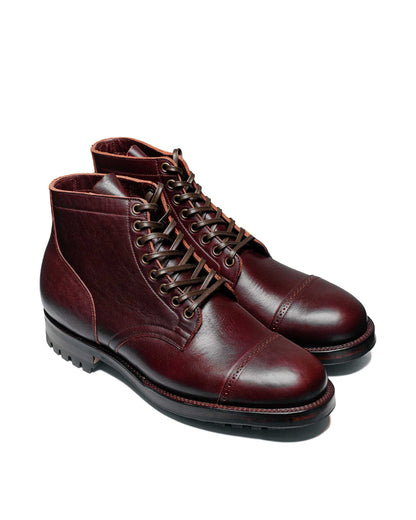 lost & found Viberg Viberg Service Boot 2030 BCT Burgundy Wooly Chromexcel