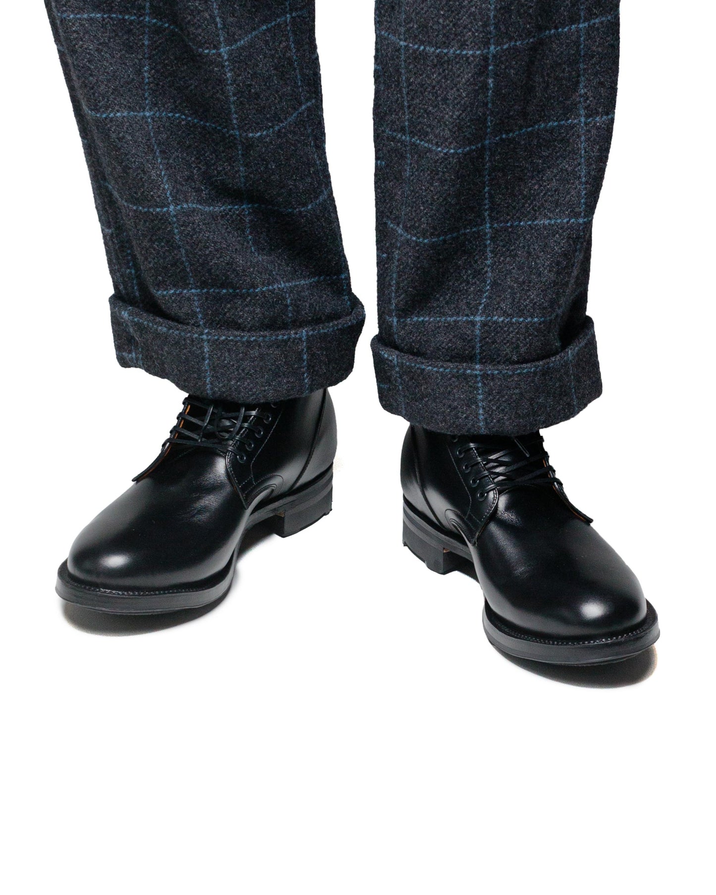 lost & found Viberg Viberg Service Boot 2030 Black Vocalou Vitelli