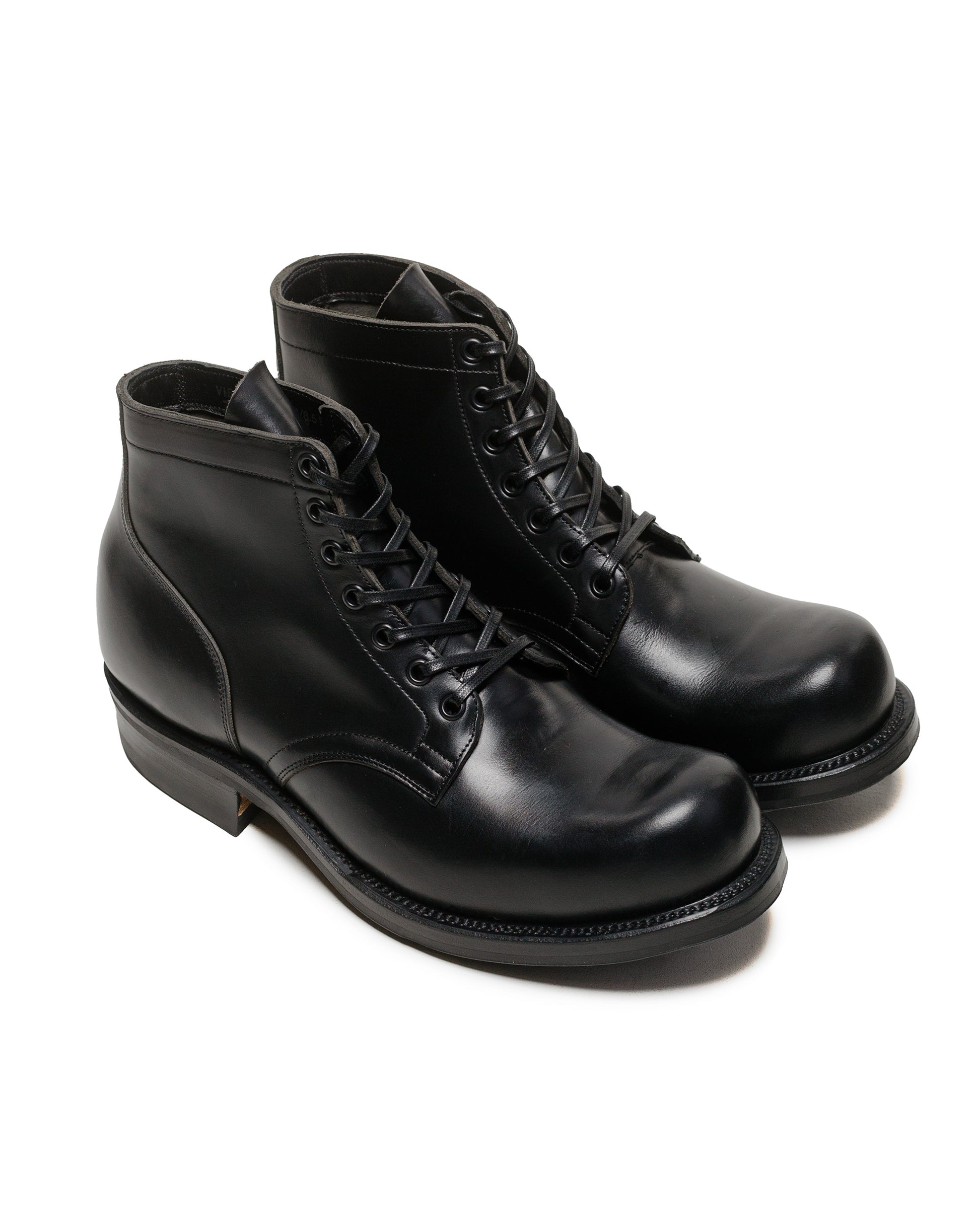 lost & found Viberg Viberg Service Boot 310 Black Horween Chromexcel