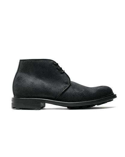 lost & found Viberg Viberg Uplands Boot Black Waxy Commander