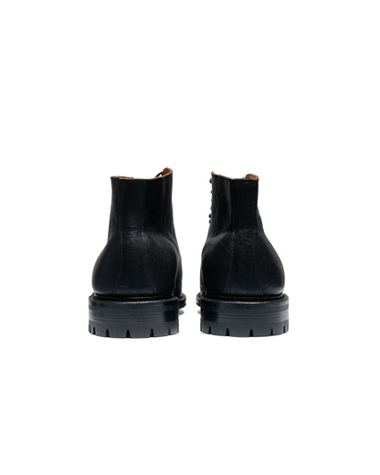 lost & found Viberg Viberg Wholecut Boot Nero Washed Kangaroo