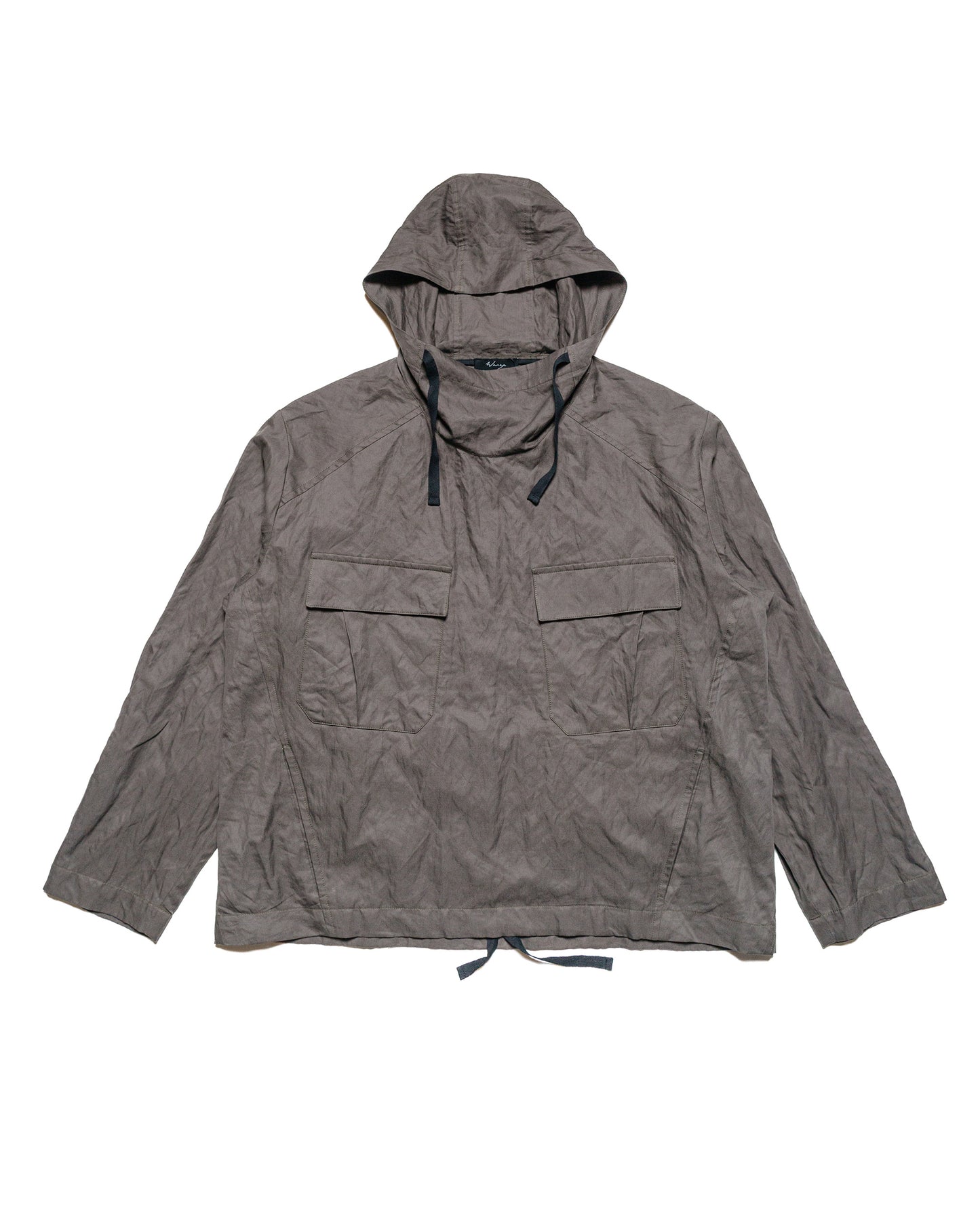 lost & found Wanze Wanze Army Smock Cotton Metal Kelp Green