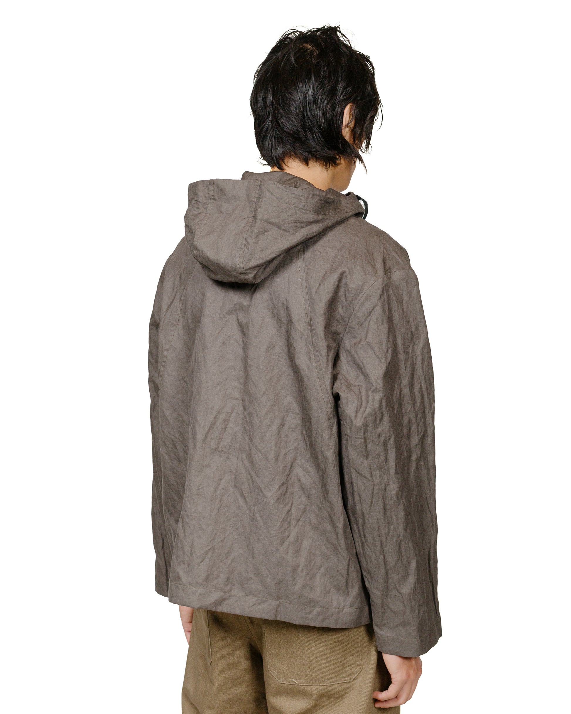 lost & found Wanze Wanze Army Smock Cotton Metal Kelp Green