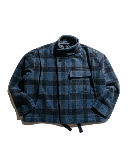 lost & found Wanze Wanze Dispatch Jacket Brushed Wool Plaid