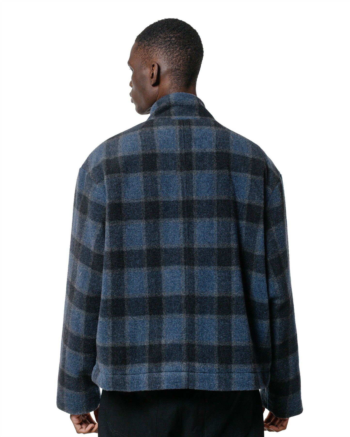 lost & found Wanze Wanze Dispatch Jacket Brushed Wool Plaid