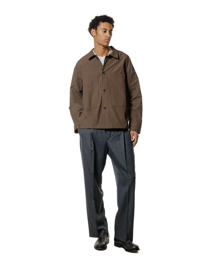 lost & found Wanze Wanze Double Pleated Trouser Merino Wool Slate