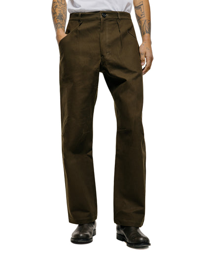 lost & found Wanze Wanze Flight Pant Cotton Twill Army Green