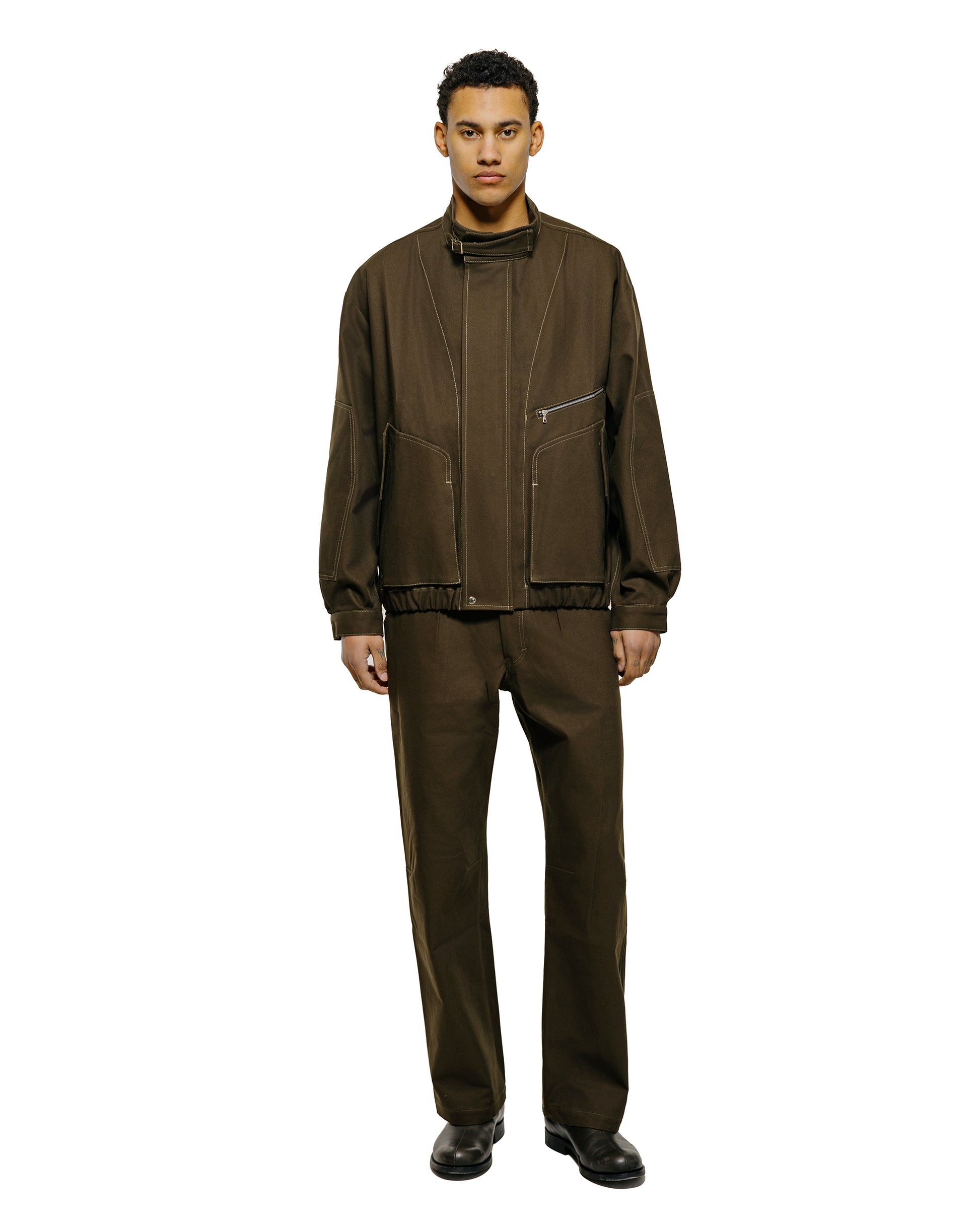 lost & found Wanze Wanze Flight Pant Cotton Twill Army Green