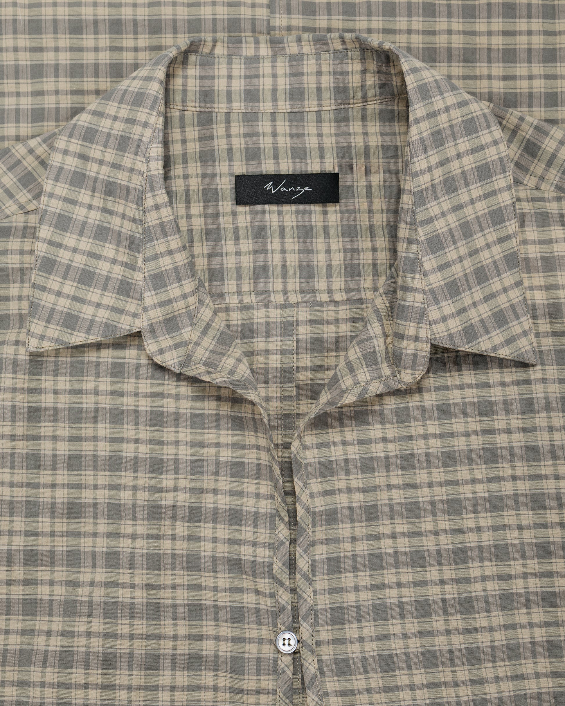 lost & found Wanze Wanze Skipper Shirt Organic Cotton Moss