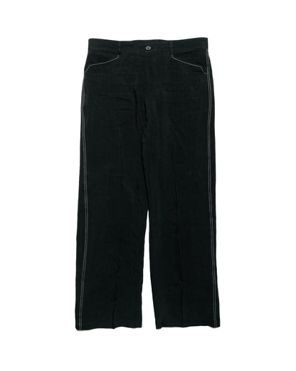 lost & found Wanze Wanze Work Trouser Linen Viscose Black