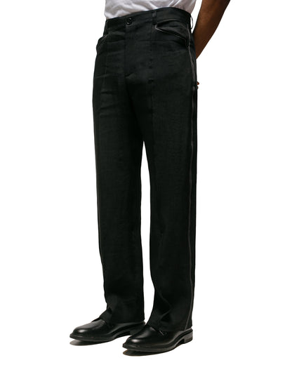 lost & found Wanze Wanze Work Trouser Linen Viscose Black