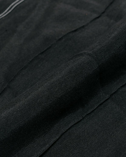lost & found Wanze Wanze Work Trouser Linen Viscose Black