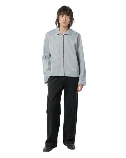 lost & found Wanze Wanze Zip Blouson Nylon Poly Silver Blue
