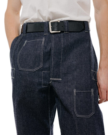 lost & found Warehouse Warehouse Lot. JG-01S 1910s Netmaker's Trousers Indigo Denim Original