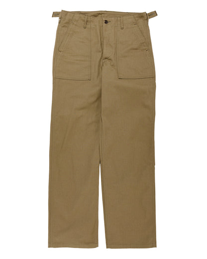 lost & found Warehouse Warehouse Lot. 1086 Military Herringbone Pants OD Green