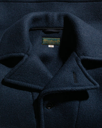 lost & found Warehouse Warehouse Lot. 2228 1930's U.S. Army Wool Mackinaw Coat Dark Navy