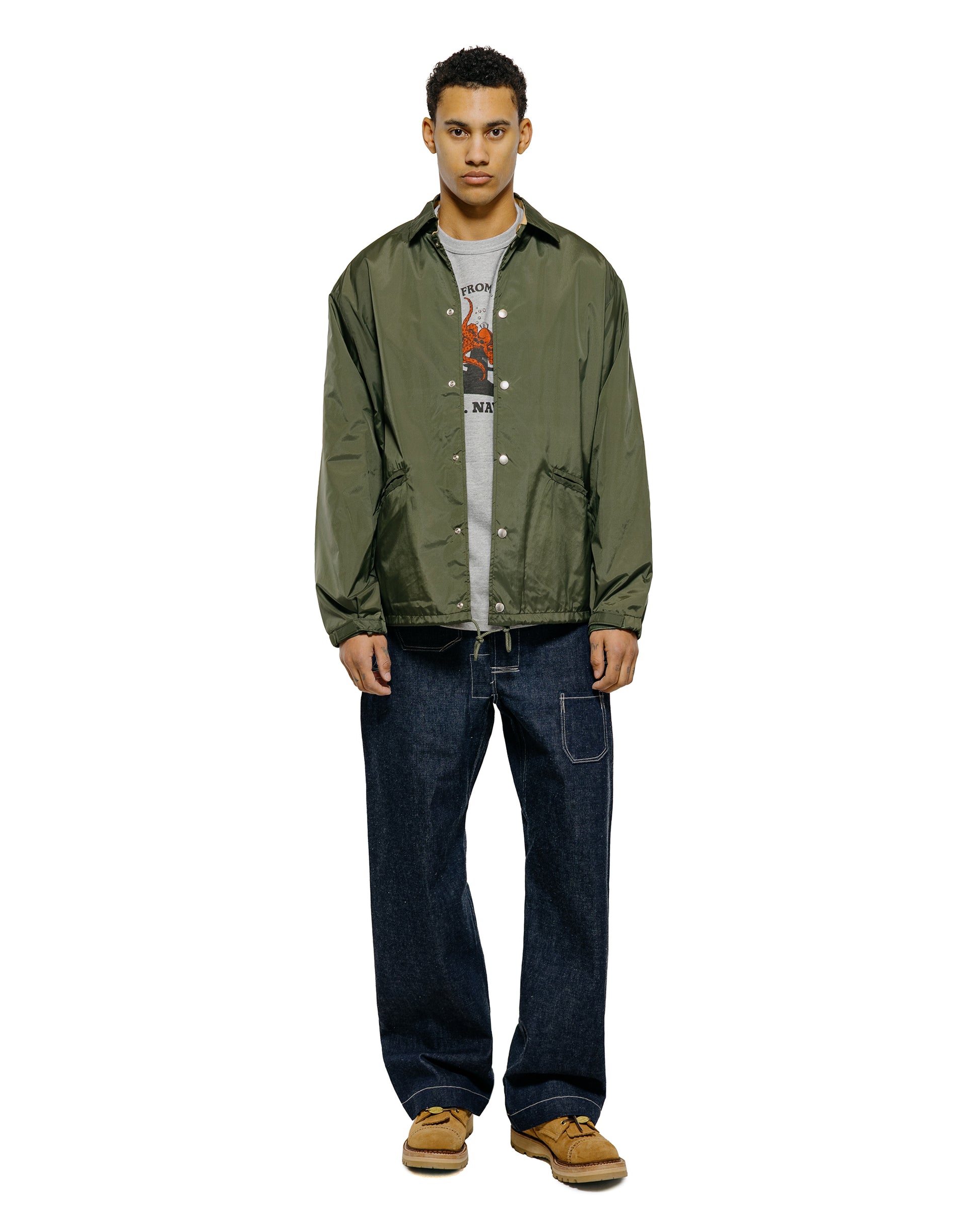lost & found Warehouse Warehouse Lot. 2230 1970's Guide And Coach Jacket OD Green
