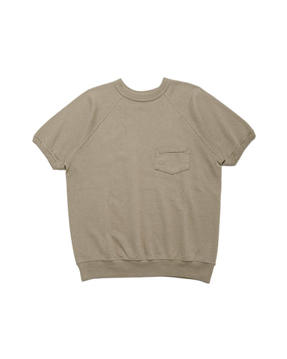 Warehouse Lot. 4105 Short Sleeve SW With Pocket Plain Green