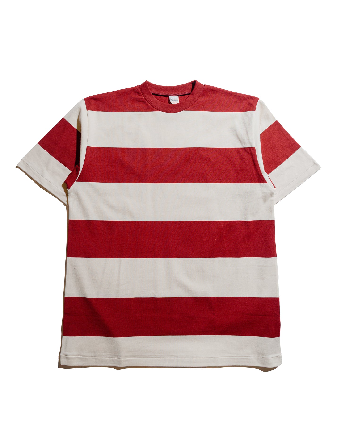 lost & found Warehouse Warehouse Lot. 4108 S/S 4in Border T Bordeaux/Kinari