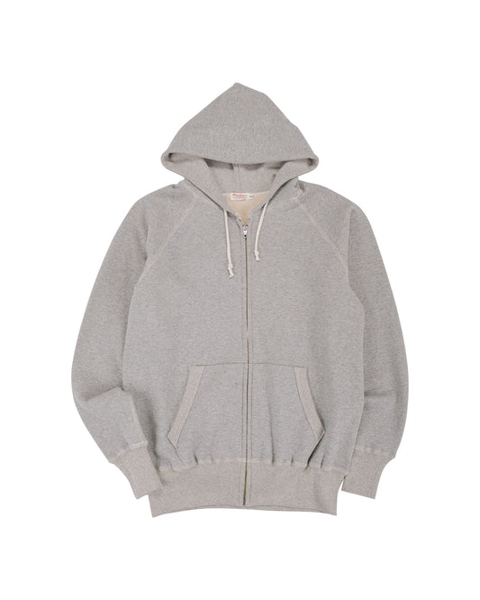 lost & found Warehouse Warehouse Lot. 496 Raglan Freedom Full Zip Hood Heather Gray