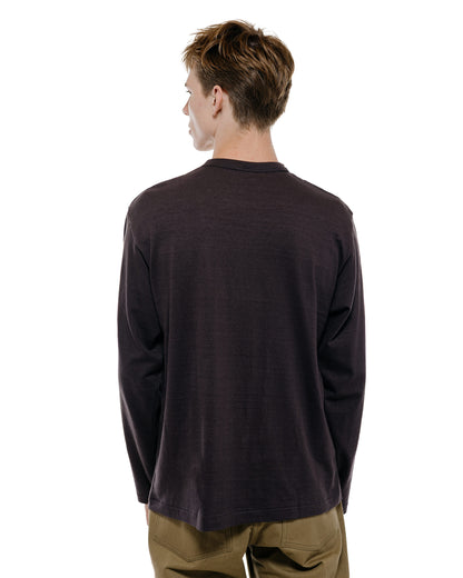 Warehouse Lot. 5906 Long Sleeve Crew Neck T-Shirt Orange Sumikuro