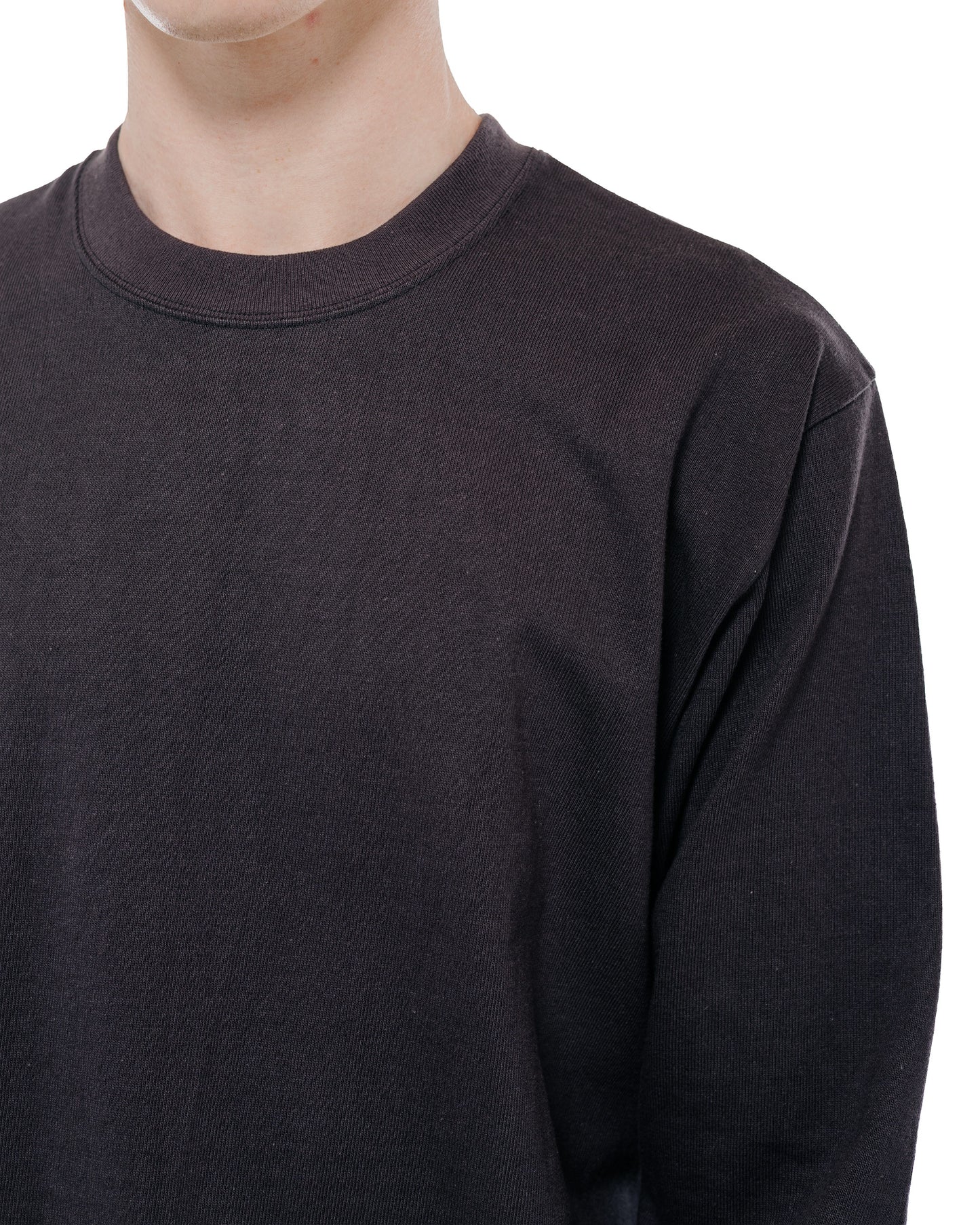 Warehouse Lot. 5914 Long Sleeve Crew Neck T-Shirt Solid Sumikuro