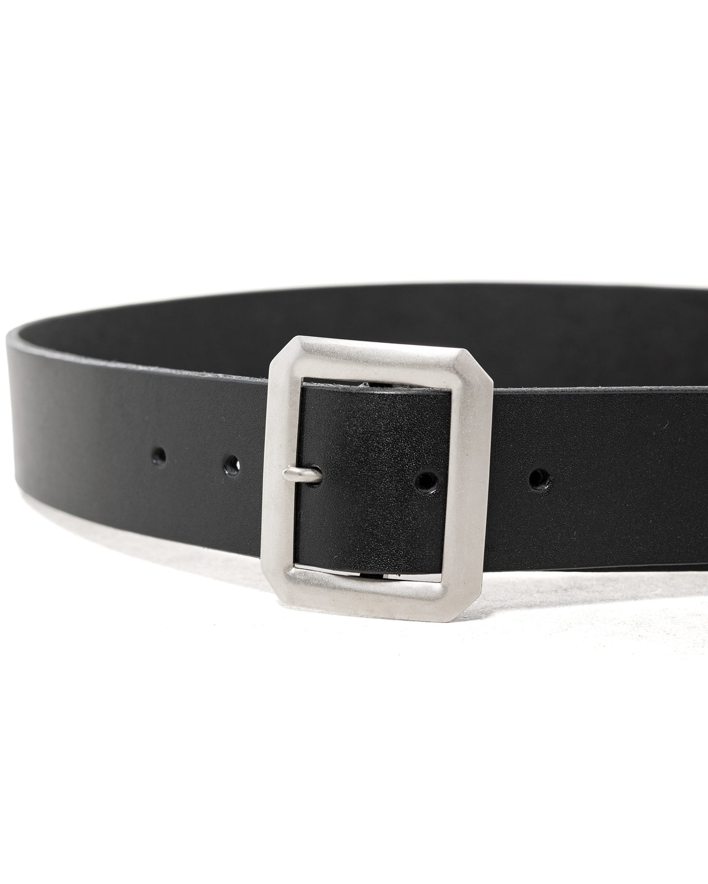 Warehouse Lot. 6039 Garrison Cowhide Belt Black