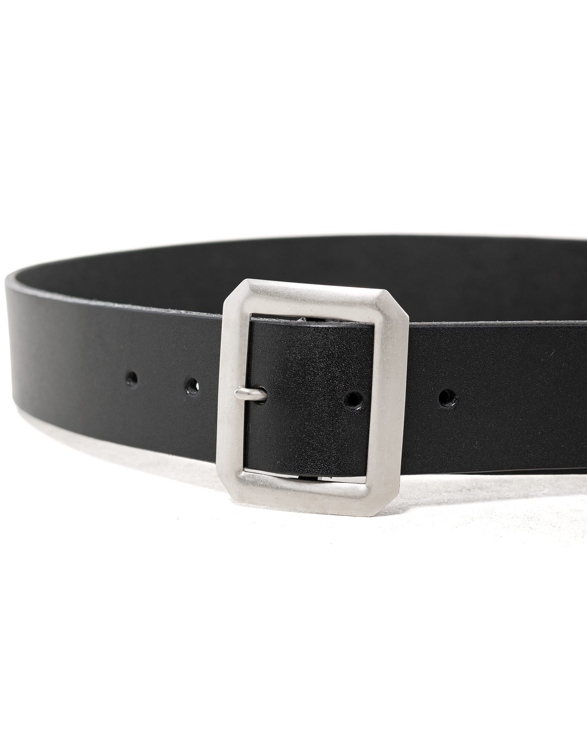 Warehouse Lot. 6039 Garrison Cowhide Belt Black